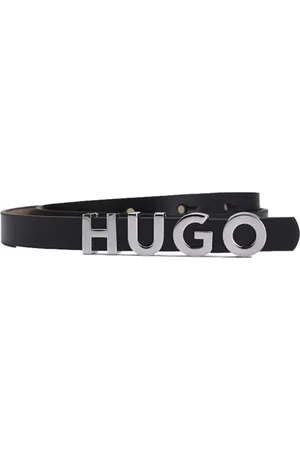 HUGO BOSS Zula Belt 1,5 cm Pasek, Czarny1, 100 Kobiety, , 100