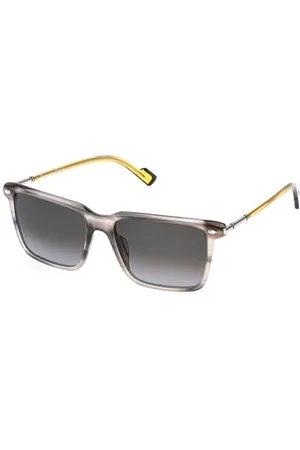 Sting SUNGLASSES, SST560-56-0AHD, szary/brązowy fanas, męski, , 56