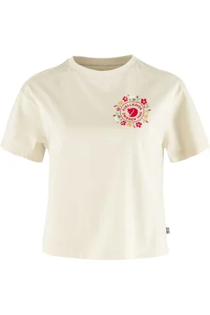 Fjällräven FJALLRAVEN 14600213-113 Fjällblomster Logo T-Koszulka damska Size S, , S