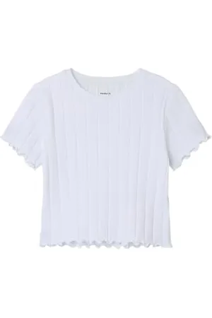 NAME IT NKFNORALINA SS Crop Top Noos, , 122/128 cm