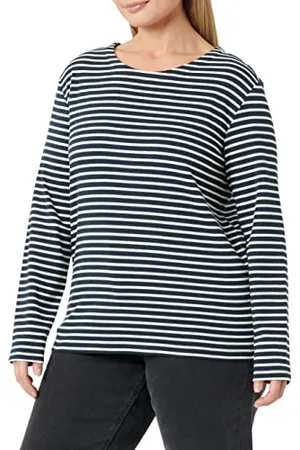 SELECTED Sfava Ls Stripe Top J koszulka damska z długim rękawem