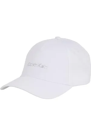 Calvin Klein Damska czapka z logo CK MUST TPU K60K610525, biała, jeden rozmiar, , Rozmiar uniwersalny