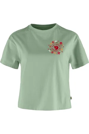 Fjällräven FJALLRAVEN 14600213-674 Fjällblomster Logo T-Shirt damski T-shirt rozmiar L, , L