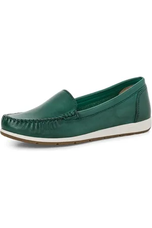 Marco Tozzi Damskie mokasyny 2-24600-42, zielone, 36 EU, , 36 EU