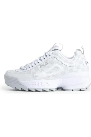 Fila Damskie buty sportowe Disruptor F wmn, biało-srebrne, 39 EU, , 39 eu