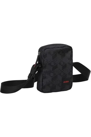 HUGO BOSS Ethon 2.0M NS Zip, męski reporter, czarny, jeden rozmiar, , Taglia unica