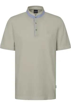 Bugatti Męska koszulka polo, stójka, basic, krótki rękaw, nowoczesny krój, , 3XL