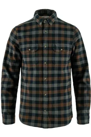 Fjällräven FJALLRAVEN 81353-555-299 Skog Shirt M Koszulka męska Ciemny Granatowy-Ciemny Dąb Rozmiar XXL, , XXL