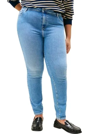 Tommy Hilfiger Damski CRV Harlem U Skinny HW UMA WW0WW45360 Skinny, Denim, 48, , 48