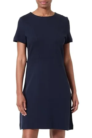 GANT Fit and FLARE SS Jersey Dress, , XXL