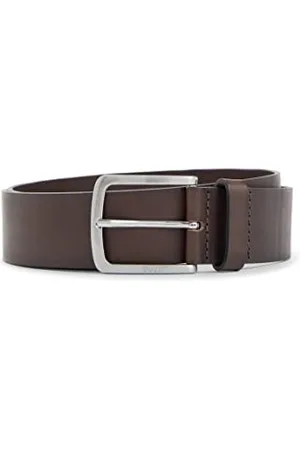 HUGO BOSS Pasek męski, Ciemny brąz202, 85