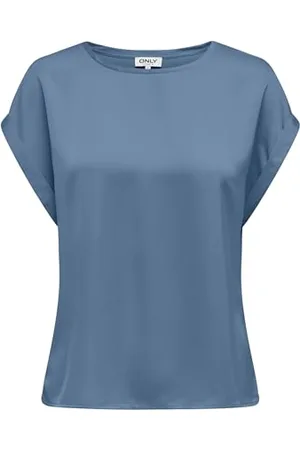 ONLY Onllieke S/S Satin Mix Top WVN Noos, , L