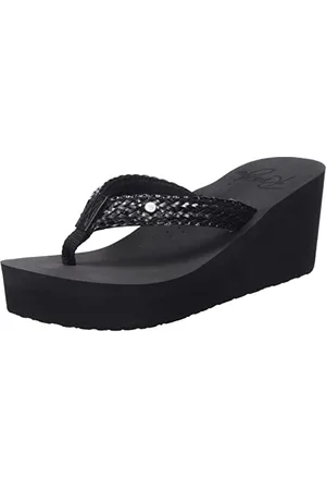 Roxy Damskie sandały Mellie, czarne, 39 EU