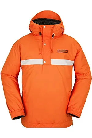 Volcom Męska kurtka Longo, pomarańczowa Shock, S, , S