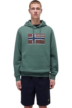 Napapijri Bemiles Hoodie Green Size L, , L