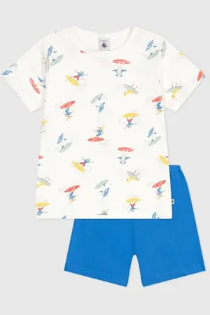 Petit Bateau Piżama chłopięca, , 10 lat