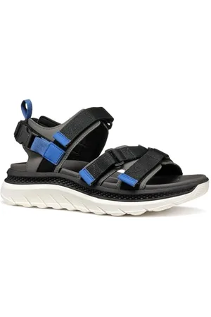 Geox U SPHERICA ACTIF X S Męskie sandały sportowe, grafitowe/czarne, 40 EU, , 40 EU
