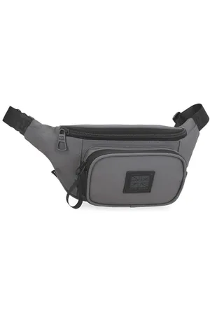 Pepe Jeans Hoxton Saszetka Szara 30x13x5 cm Poliester i PU by Joumma Bags, , Talla única, saszetka nerka