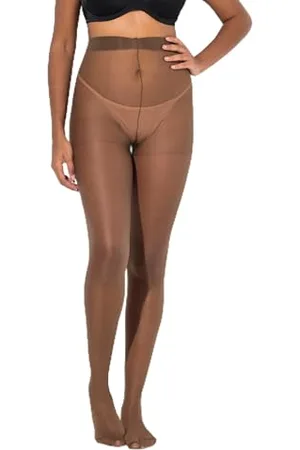Ulla Popken Damskie duże rozmiary duże rozmiary plus size rajstopy 3-pak, Helanca, 20 den, , 60-62