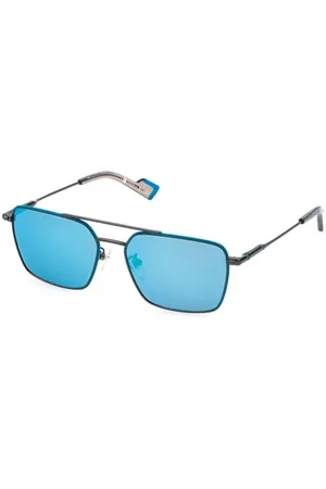Sting SUNGLASSES, SST562-57-584Y, SHINY GUN W/BLASTED LUB MATT PARTS, Male, , 57