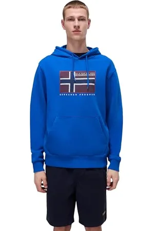 Napapijri Bemiles Hoodie Blue, rozmiar XL, , XL