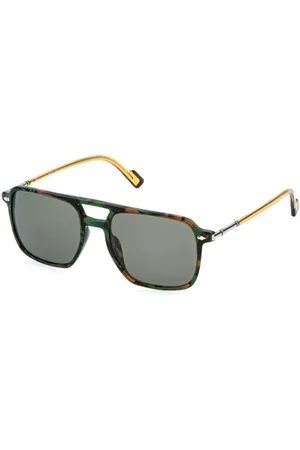 Sting SUNGLASSES, SST559-55-092I, SHINY GREEN HAVANA, Male, , 55