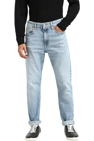 Calvin Klein Jeans Męski wąski stożek J30J325969, wąski, denim, 28W / 32L, , 28W / 32L