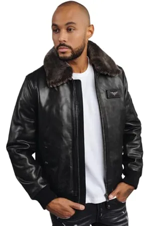 Redskins H23-BLOUSON-TEXACO FENDER-BROWN-L, , L