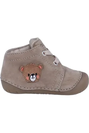 Richter Buty dziecięce unisex Baby Richie buty do nauki chodzenia, krepe/koniak, 19 EU, , 19 EU