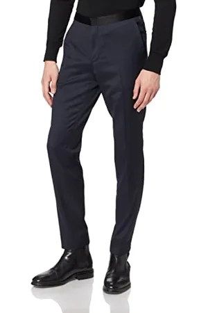 HUGO BOSS Hetons spodnie garniturowe męskie, , 54