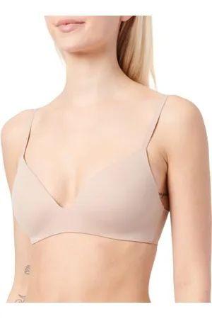 Calvin Klein Damski biustonosz bez fiszbin, beżowy, 38C, , 70