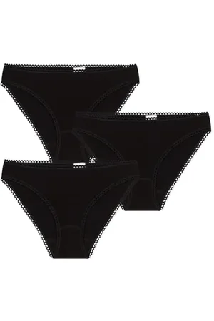 Petit Bateau A0C8U Majtki, czarne, XXS damskie, , XXS
