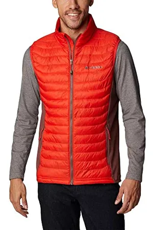 Columbia Powder Pass Vest 1842414839, kamizelka męska, czerwona, L EU