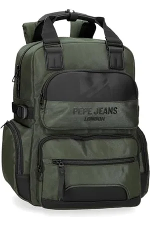 Pepe Jeans Bromley, plecaki, plecaki kabinowe, torby na ramię Joumma Bags, poliester, różne rozmiary, czarny, , czerwony, szary, poliester., , Talla única, Regulowany plecak