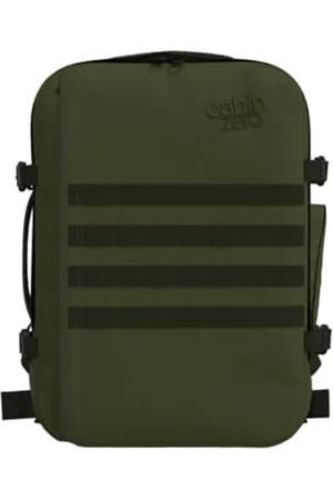 Cabinzero "MILITARY 36L" ULTRA LIGHT CABIN BAG With Luggage Trackers. MILITARY GREEN, , 36, Casual