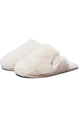 Calvin Klein Jeans Damskie kapcie hotelowe z futrem After Glow YW0YW01593 buty domowe, beżowe (potrójne skorupki jajka), 7 UK, , 40 EU