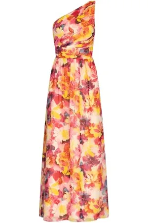 Apart One-Shoulder sukienka szyfonowa, , 46