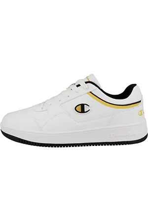Champion Męskie buty sportowe RD18 Low Sneaker, Wht NBK Yellow S21905 Ww010, 40 EU, , 42.5 EU