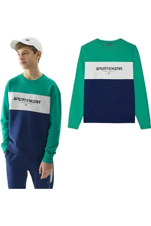 4F Sweatshirt M0923 Green 122 dla DZIECKA, , 122