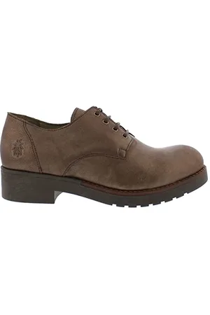 Fly London Beno486fly półbuty damskie, Brązowy Dk Brown 005, 40 EU