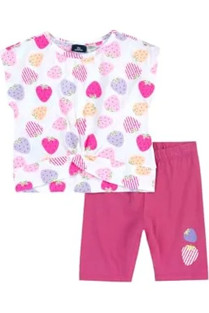 chicco Garnitur: T-shirty i krótkie spodnie kombinezon dziewczęcy, , 7 anni