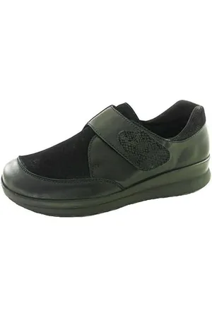 Berkemann Damskie buty Venita Sneaker, czarne/błyszczące, rozmiar 37,5 UE