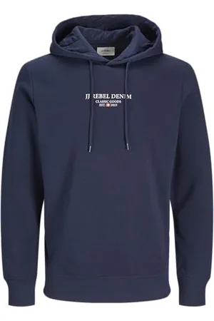 JJ Jrebjeans Rebel Print Sweat Hood Noos, , M