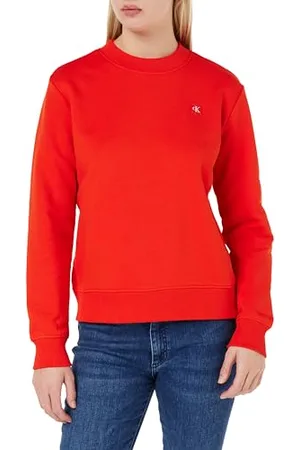 Calvin Klein Jeans Damskie bluzy Ck Embro Badge Crewneck, , L