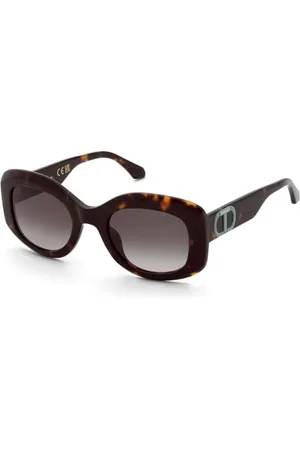 Twin-Set SUNGLASSES, STW098-52-04BL, DARK HAVANA, Female, , 52