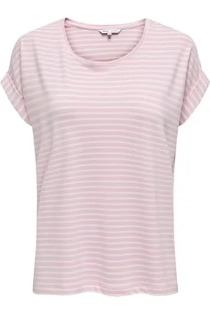 ONLY Onlmoster Stripe S/S O-Neck Top JRS Noos, , 3XL