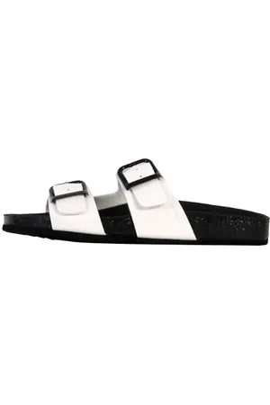 Geox Damskie sandały D BRIONIA R M płaskie, białe, 39 EU, , 39 eu