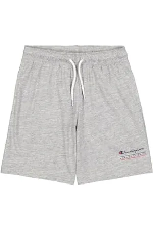 Champion Chłopięce Legacy Boy - szorty graficzne, szare (EM021), XXL, , 15-16 lat