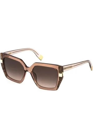 Furla SFU818 Shiny TRANSP.Light Brown, 55/18/140 damskie okulary, , 55/18/140