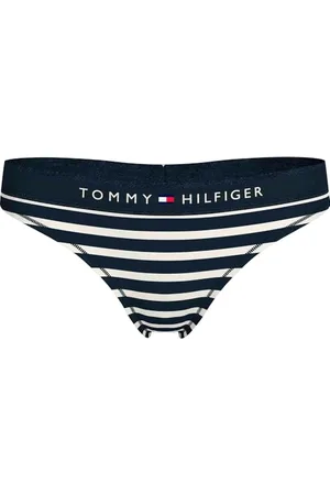 Tommy Hilfiger Damskie stringi UW0UW04796, niebieski, M, , M